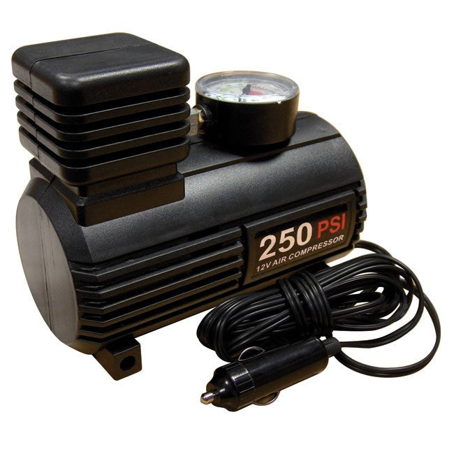 Streetwize 12V Mini Air Compressor 250 Psi