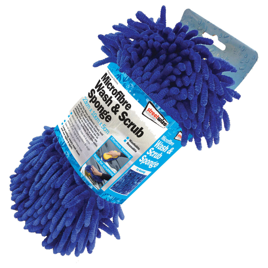 Microfibre Wash & Scrub Sponge 