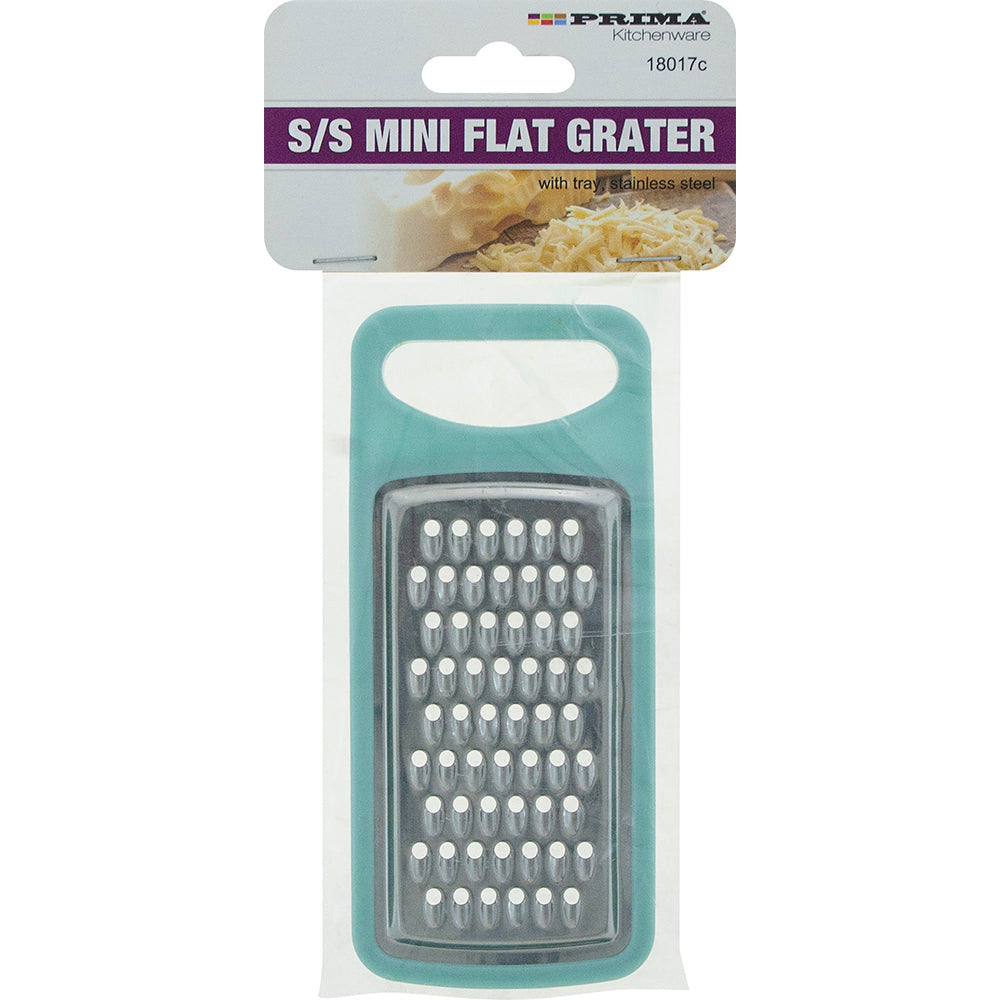 Prima S/S Mini Grater with Plastic Tray