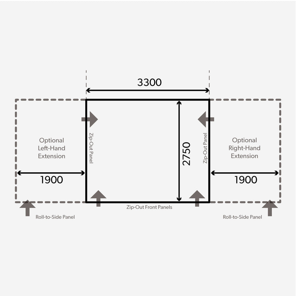 Dometic Club AIR All Season 330 S Awning