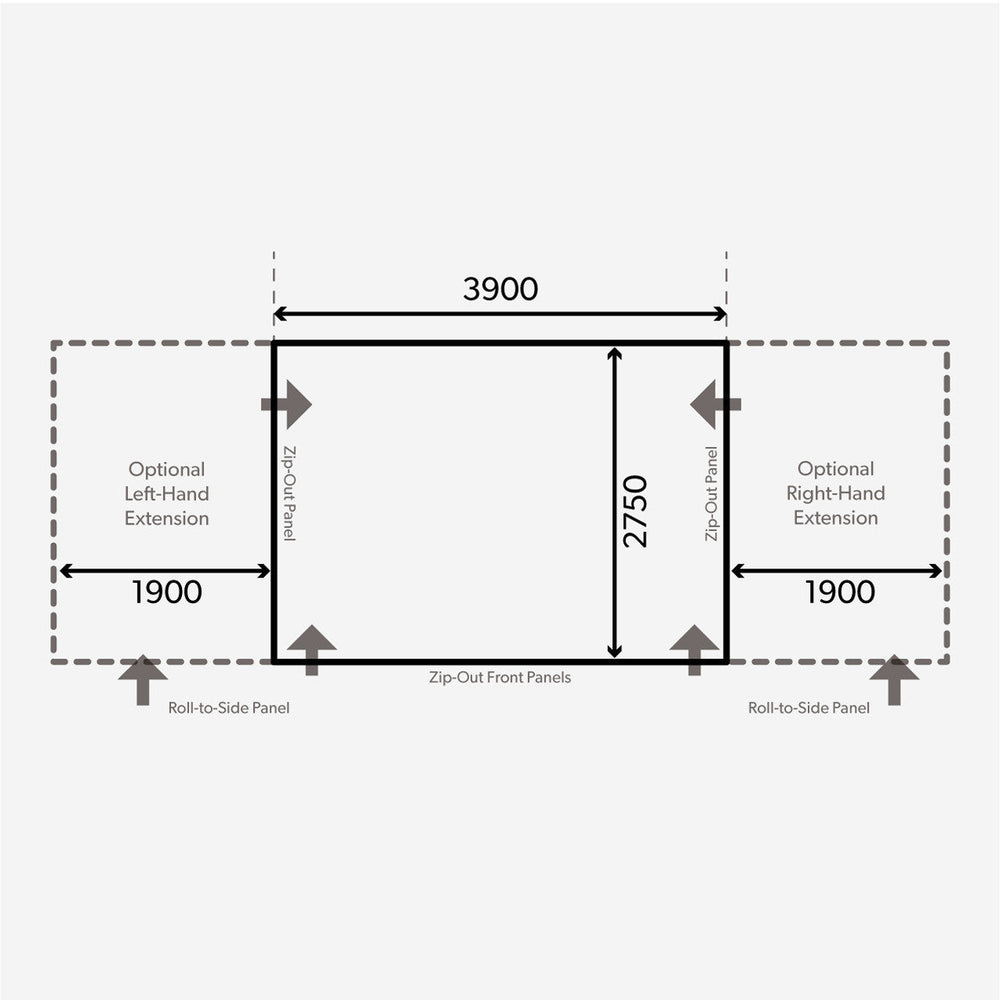 Dometic Club AIR Pro 390 S Awning