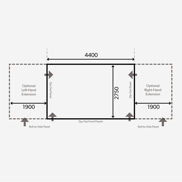 Dometic Club Air Pro 440 S Awning