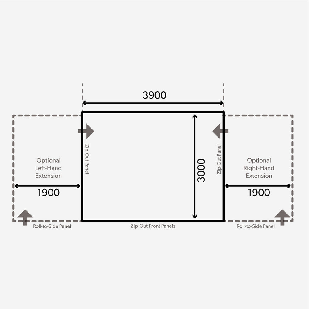 Dometic Grande AIR Tour 390S Awning 2025