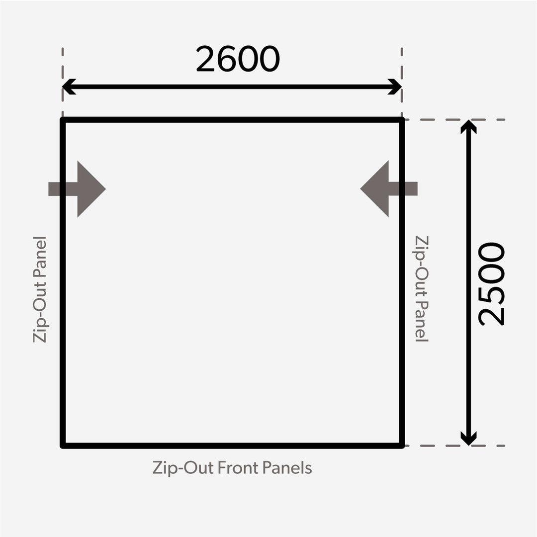 Dometic Rally AIR Tour 260 S Awning