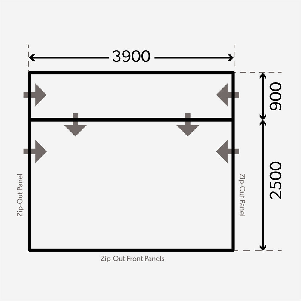 Dometic Rally AIR Pro 390 Drive-Away Awning