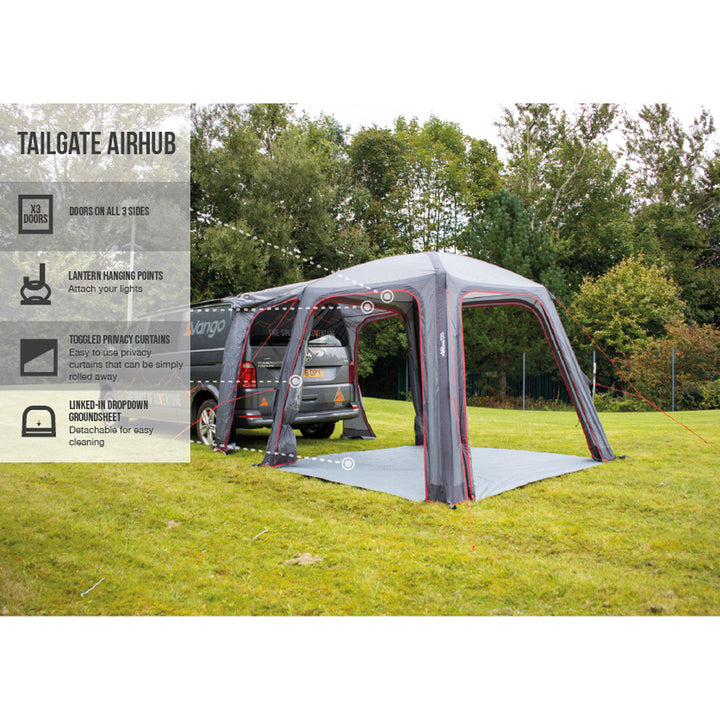 Vango Tailgate AirHub Low Drive-Away Awning 