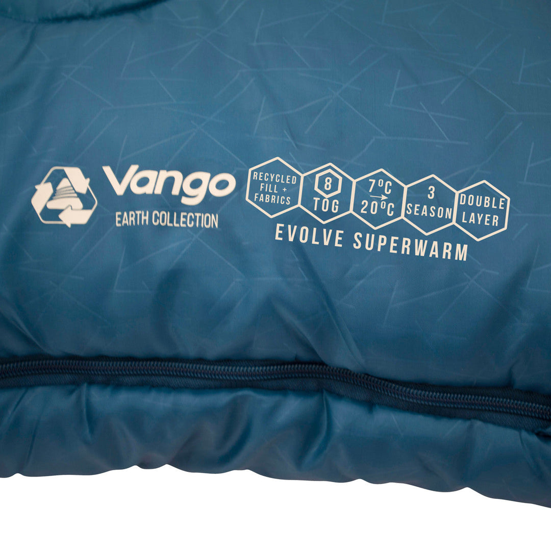 Vango Evolve Superwarm Double Sleeping Bag