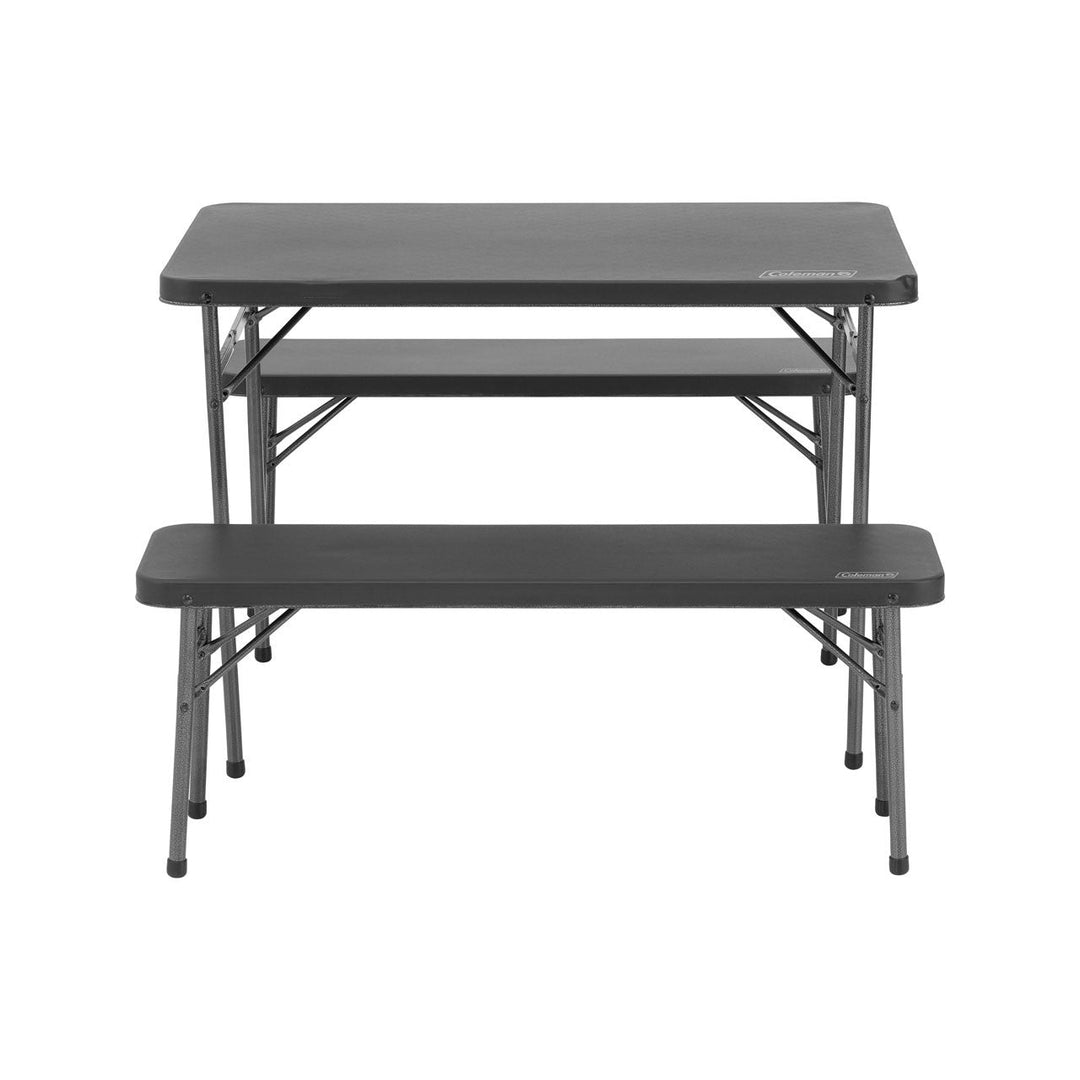 Coleman 4 Person Pack-Away Table & Bench Set