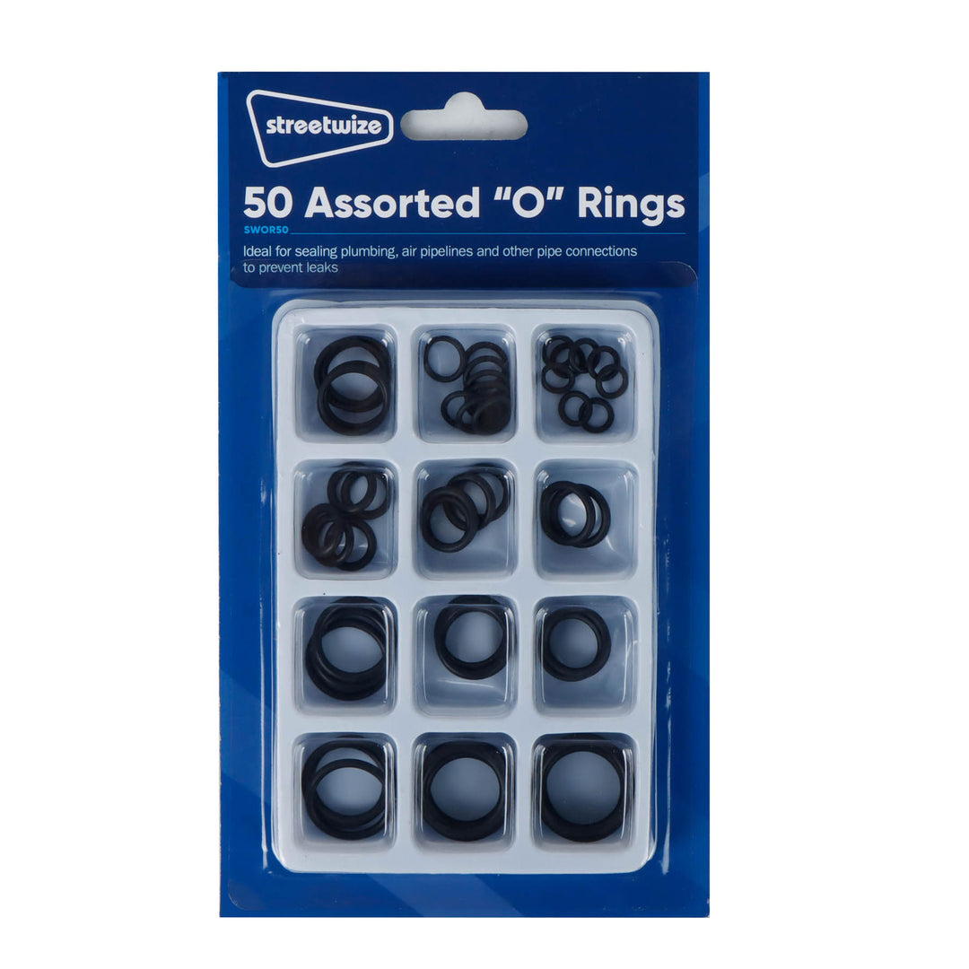 50 Assorted 'O' rings