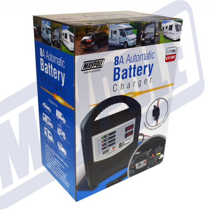 Maypole 8A Automatic Battery Charger