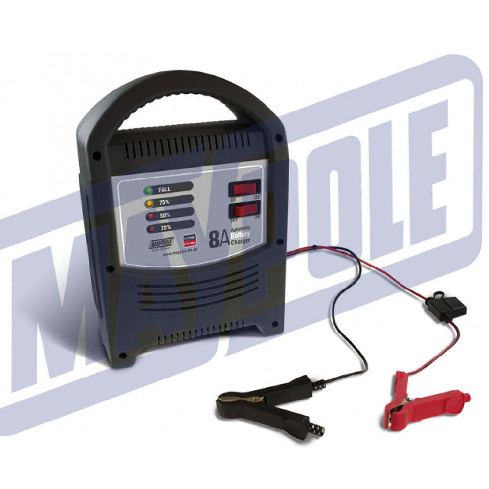 Maypole 8A Automatic Battery Charger