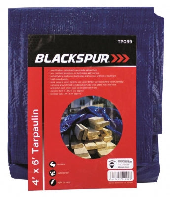 Blackspur Universal Tarpaulin Groundsheet