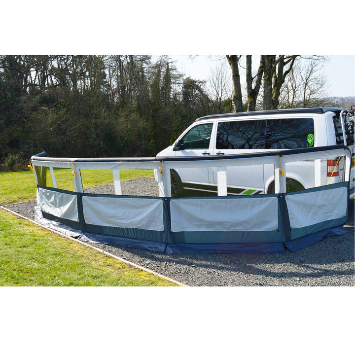 Maypole 5 Panel Inflatable Windbreak (Single Point Inflation)