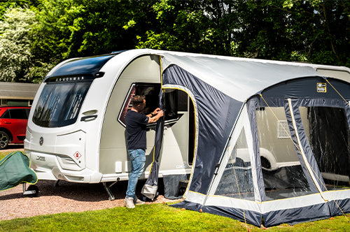 Maypole Stoneleigh 390cm Poled Porch Awning