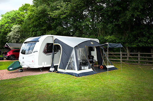 Maypole Stoneleigh 390cm Poled Porch Awning