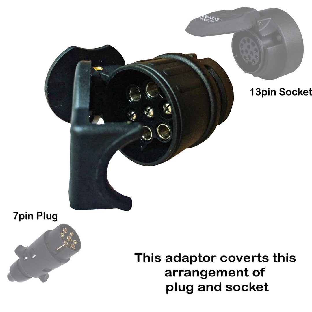 13 pin socket to 7 pin plug Adaptor