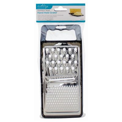 Ashley Stainless Steel Hand Held Grater