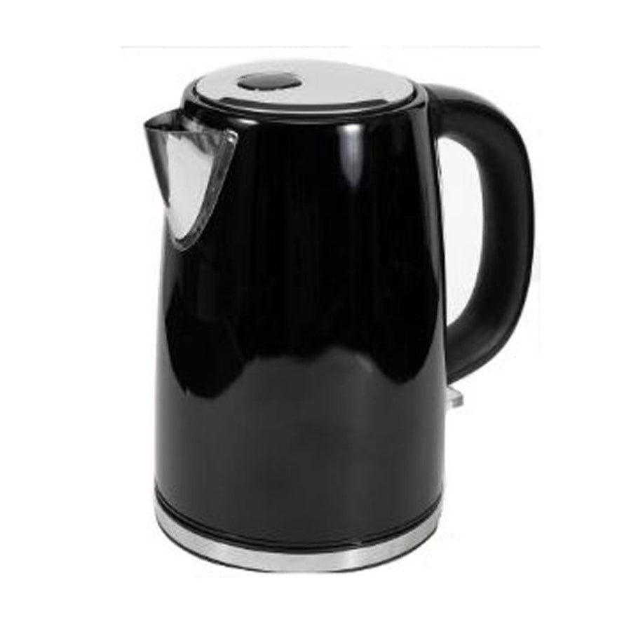 Via Mondo 1.7L Black Electric Kettle