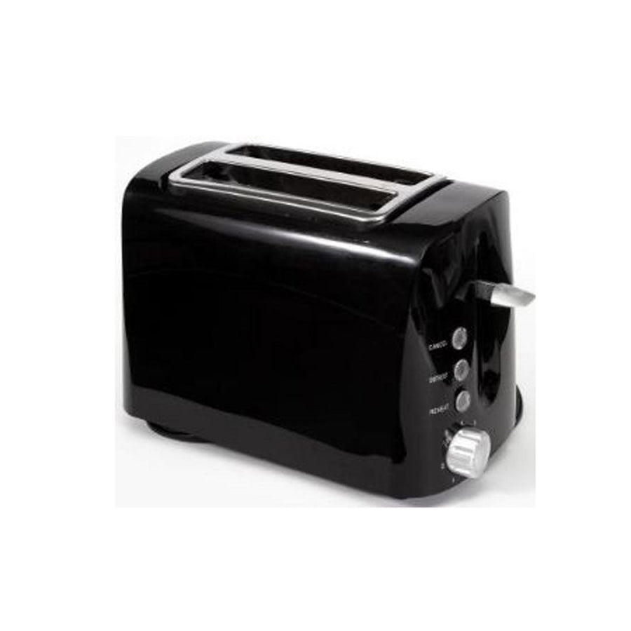 Via Mondo Black Low Wattage Toaster