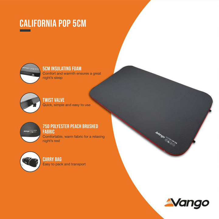 Vango California POP 5cm Self-Inflating Mat