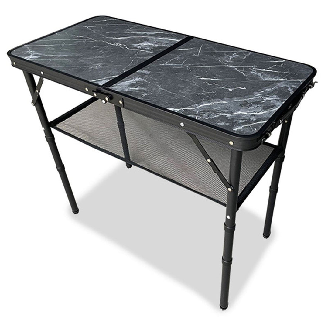 Quest Leisure SpeedFit range Cleeve folding table (Onyx Edition)