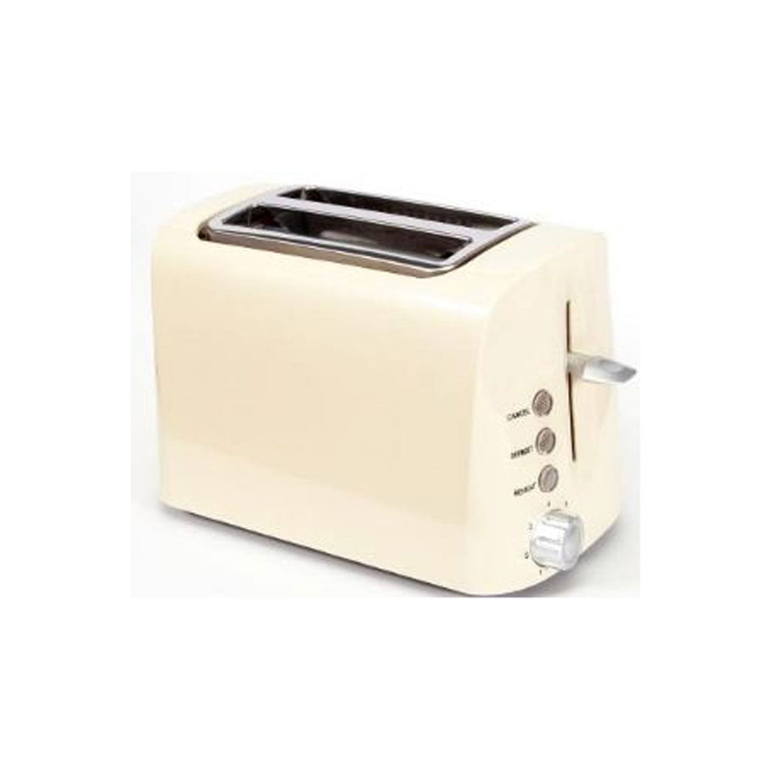 Via Mondo Cream Low Wattage Toaster