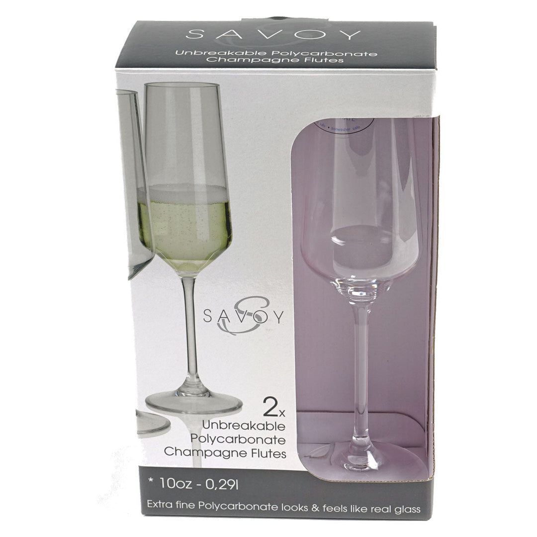 Savoy Champagne Flutes