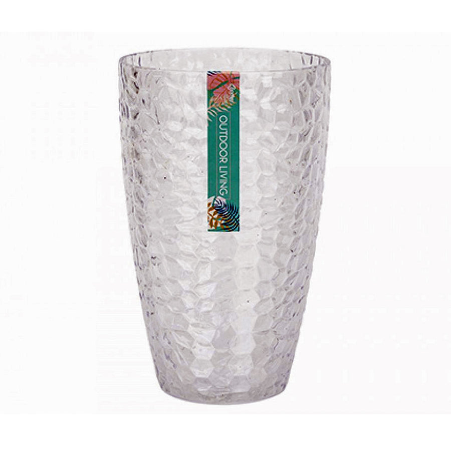 Dimple Glass Effect Medium Plastic Tumbler 