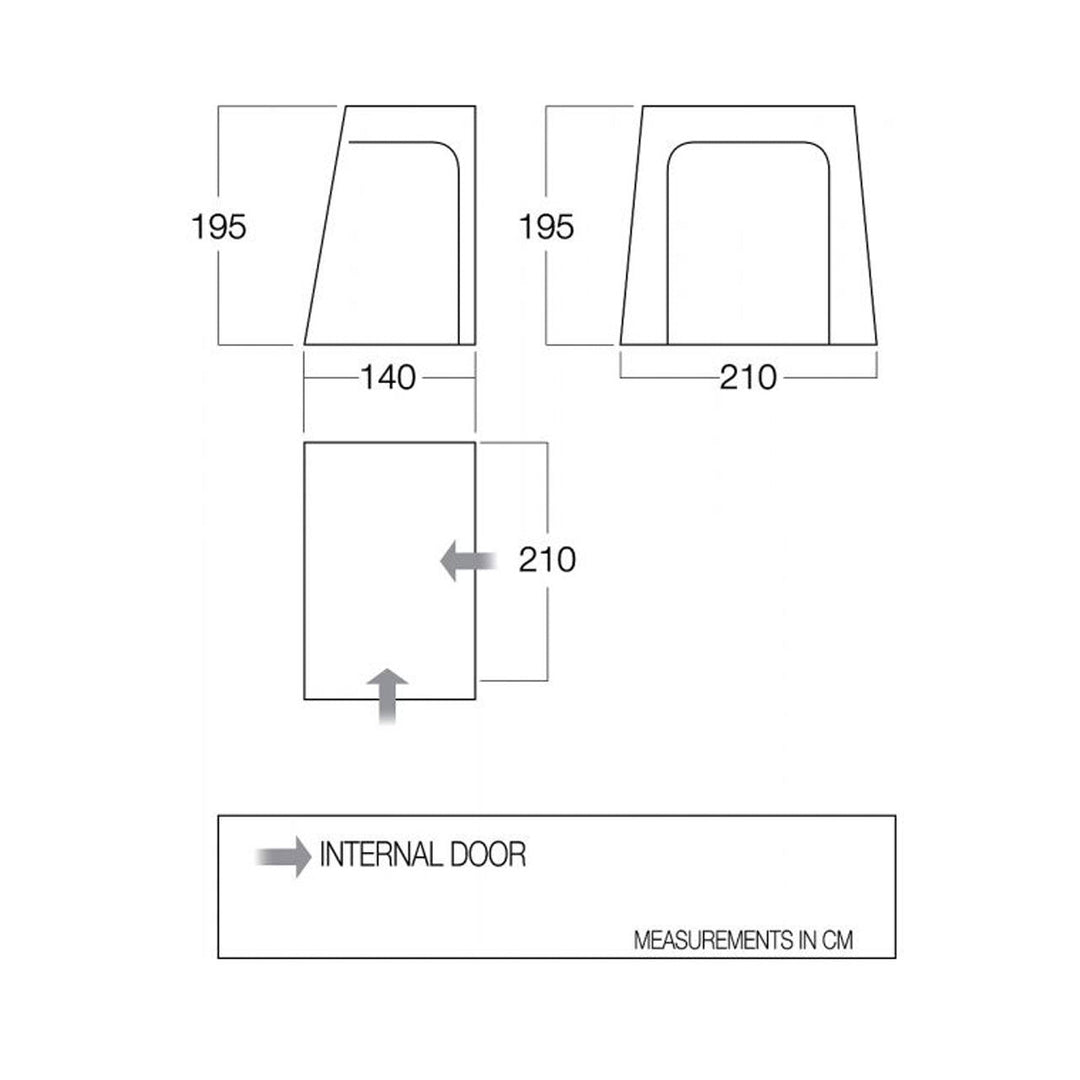 Vango BR001 - Drive Away Awning Bedroom