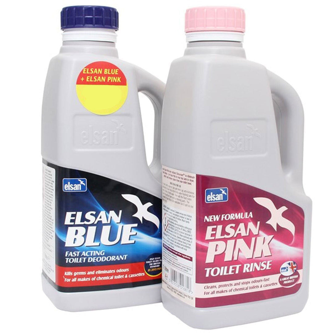 Elsan Twin Pack Toilet Chemical 1lt