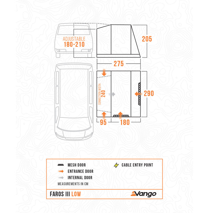 Vango Faros III Low Drive-Away Awning