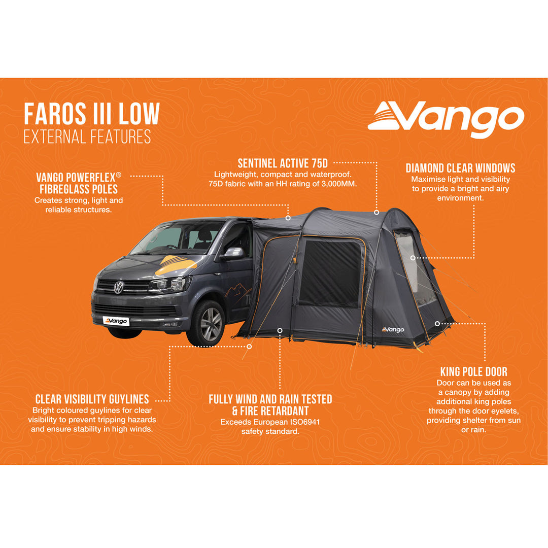 Vango Faros III Low Drive-Away Awning