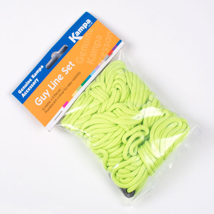 Kampa Fluorescent Guyline Set