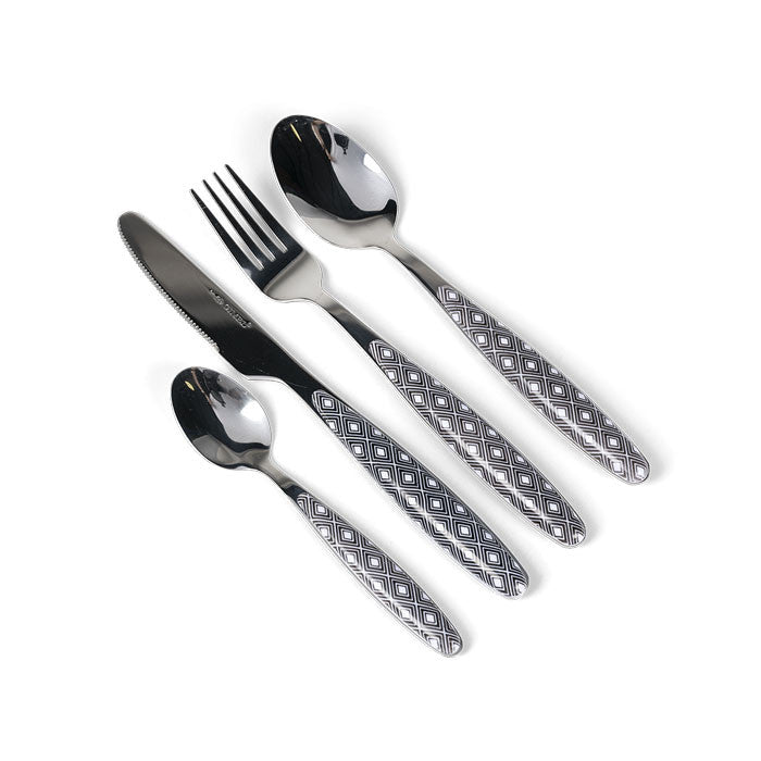 Kampa 16pc Hampstead Cutlery Set