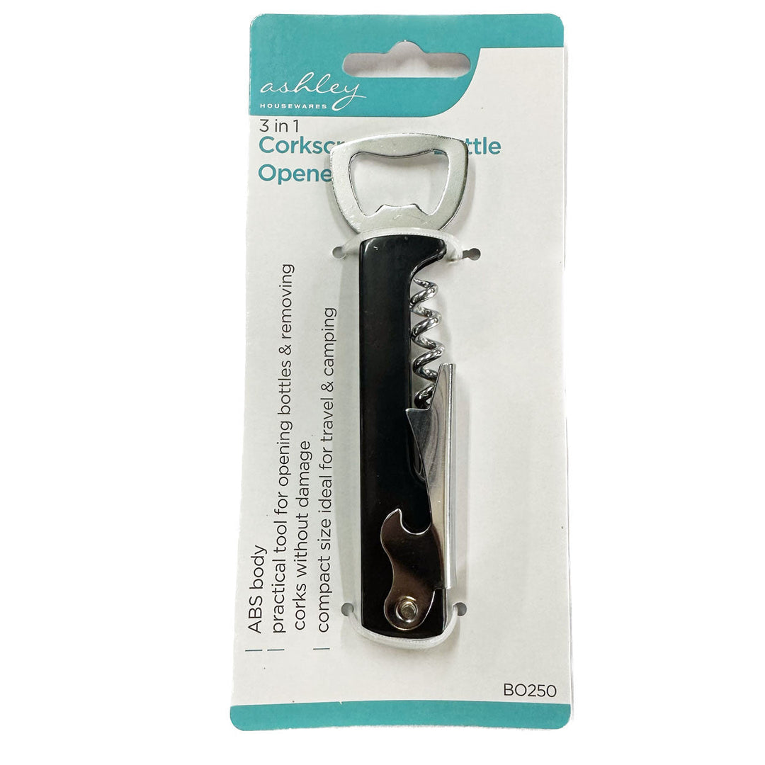 Ashley 3 in 1 Corkscrew