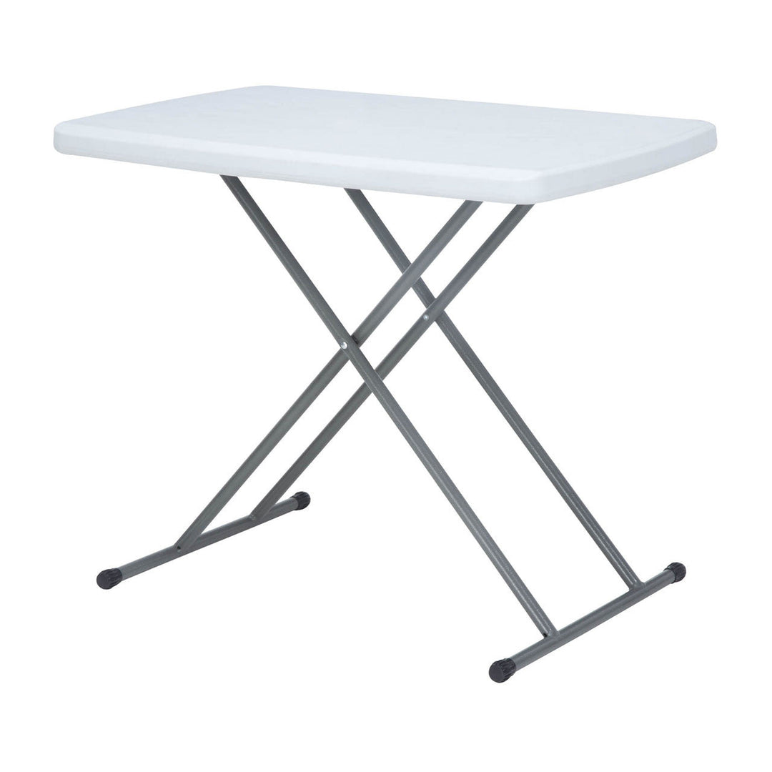 Streetwize Blow Moulded Adjustable Height Table - 75 x 50cm