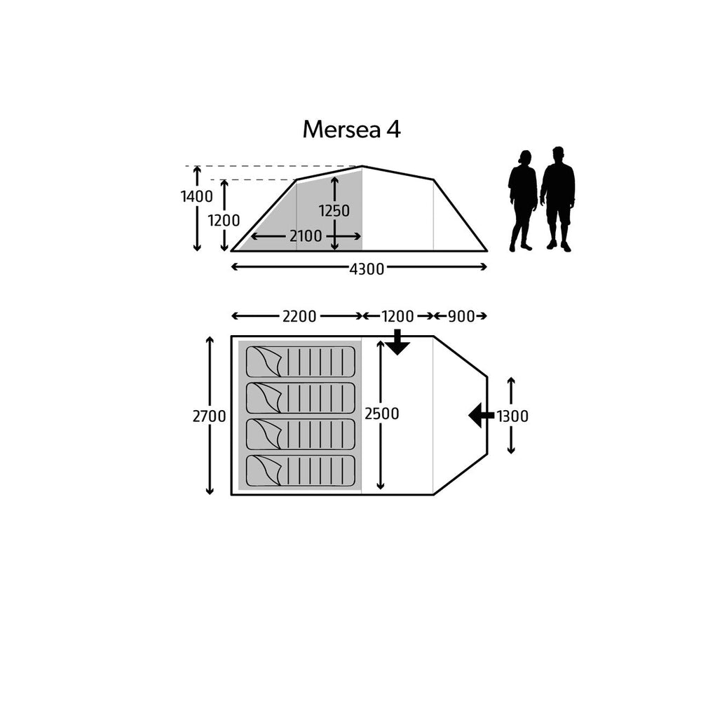 Kampa Mersea 4