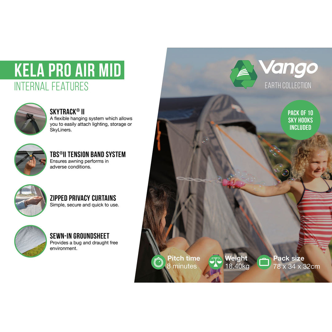 Vango Kela Eco Pro Air Mid Drive-Away Awning