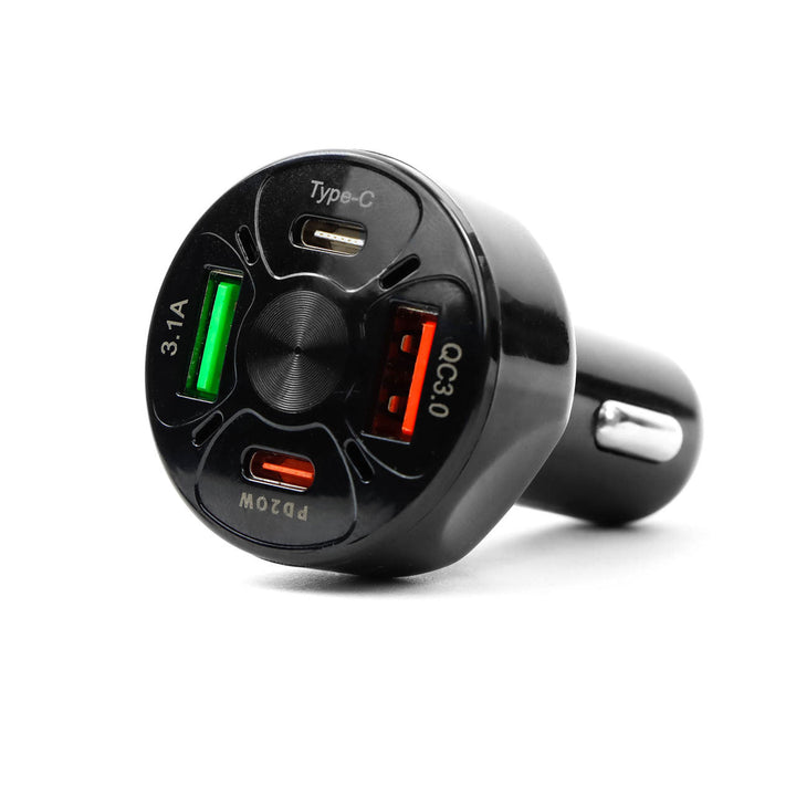 Streetwize 12V Fast Charging USB Adaptor (4 Ports)