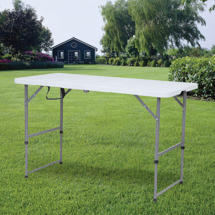 Streetwize Blow Moulded Folding Table 4ft - 122 x 61 x 73cm