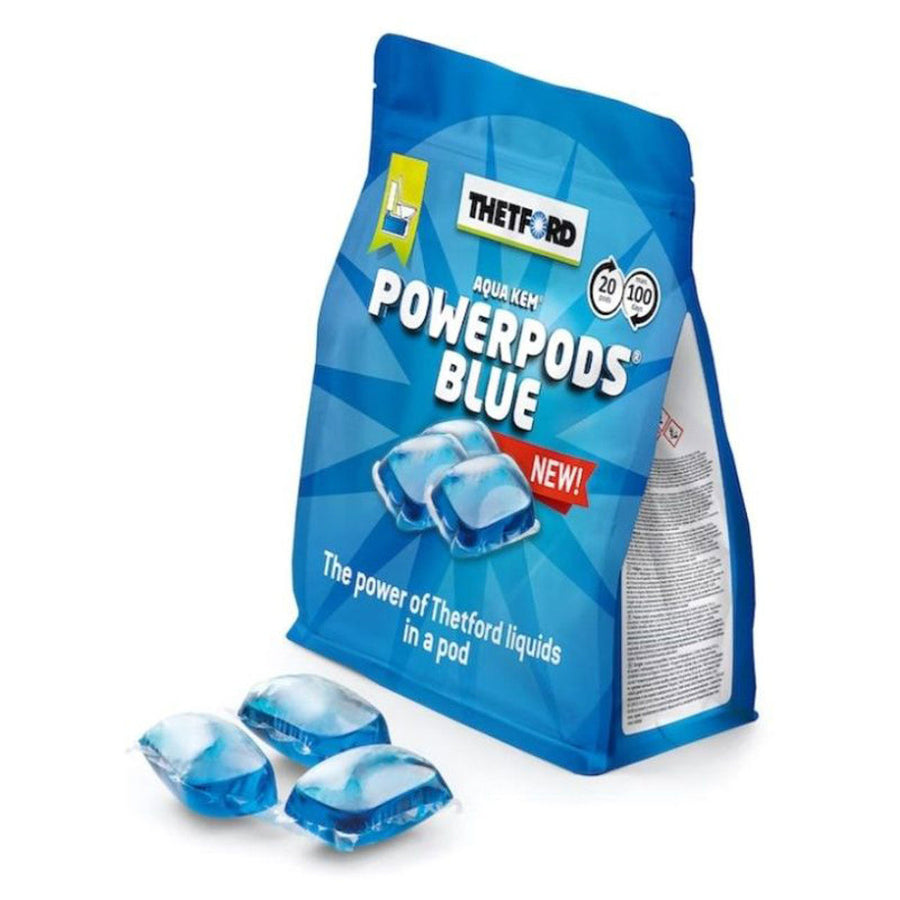 Thetford Aqua Kem PowerPods Blue – Bag of 20 Pods