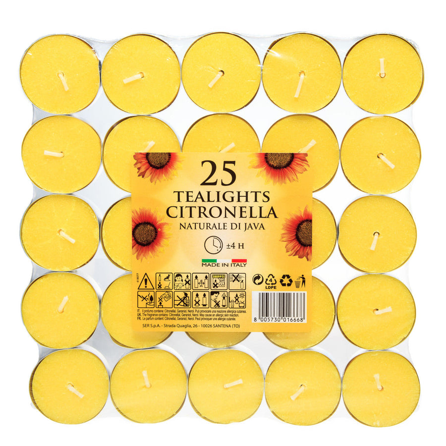 Prices 25x Citronella Tealights