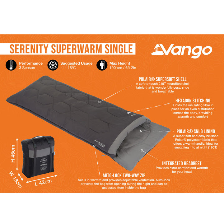 Vango Serenity Superwarm Single 