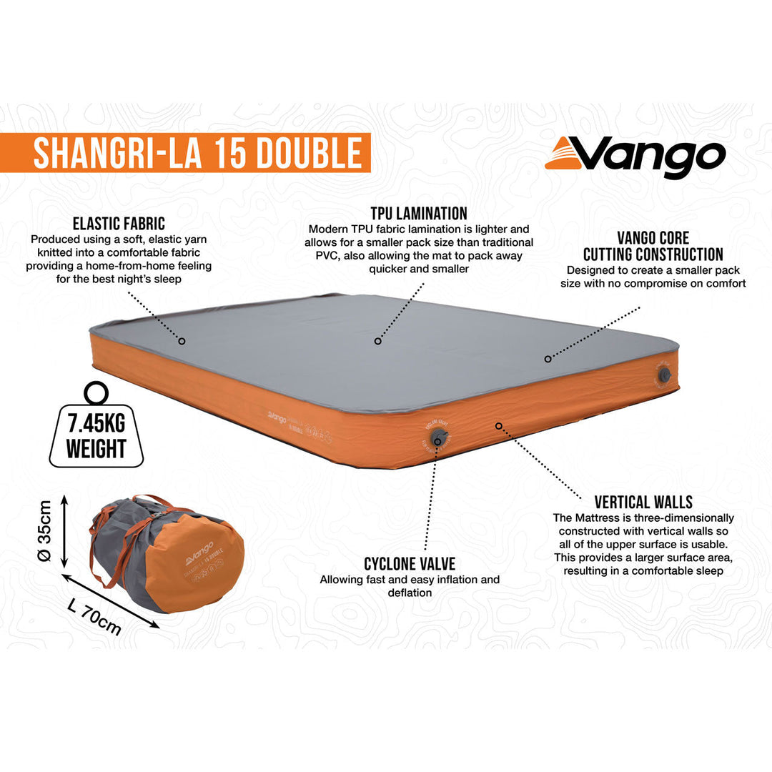 Vango Shangri-La II 15cm Double