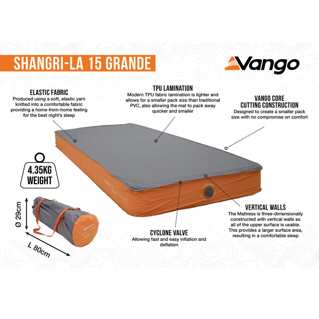 Vango Shangri-La II 15cm Grande