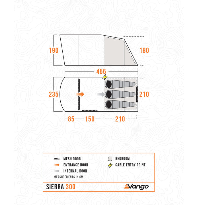 Vango Sierra 300 Poled Tent