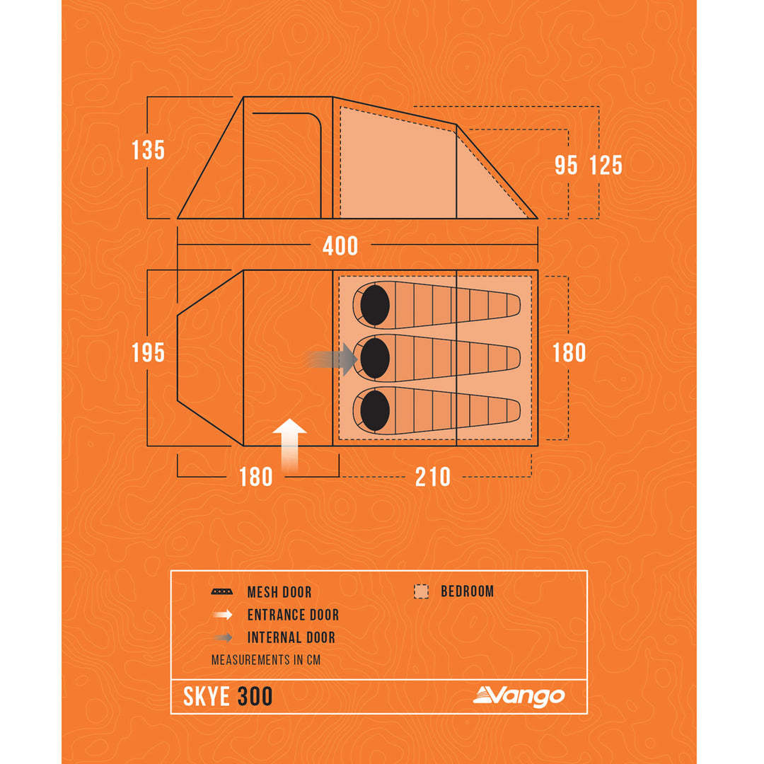 Vango Skye 300 Poled Tent