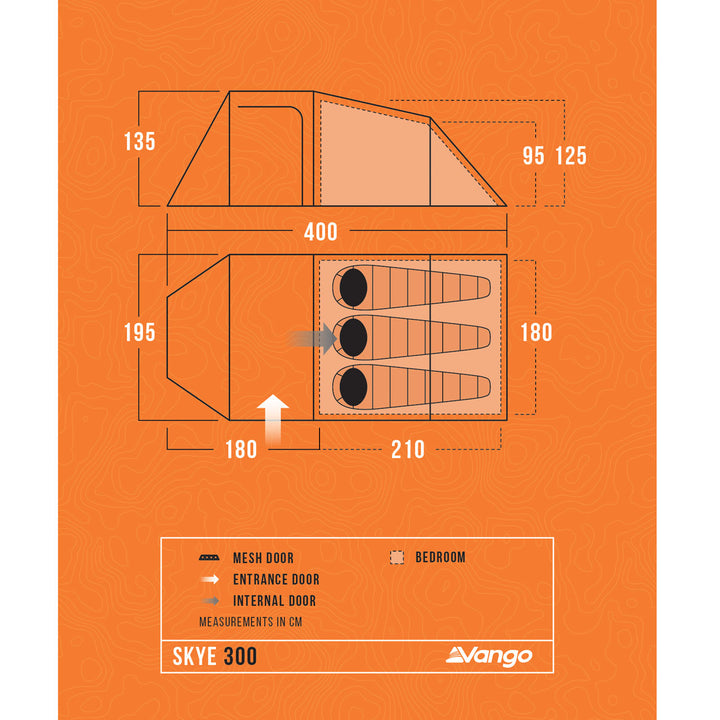 Vango Skye 300 Poled Tent