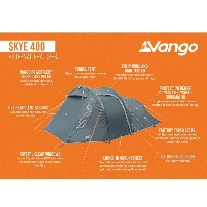 Vango Skye 400 Poled Tent