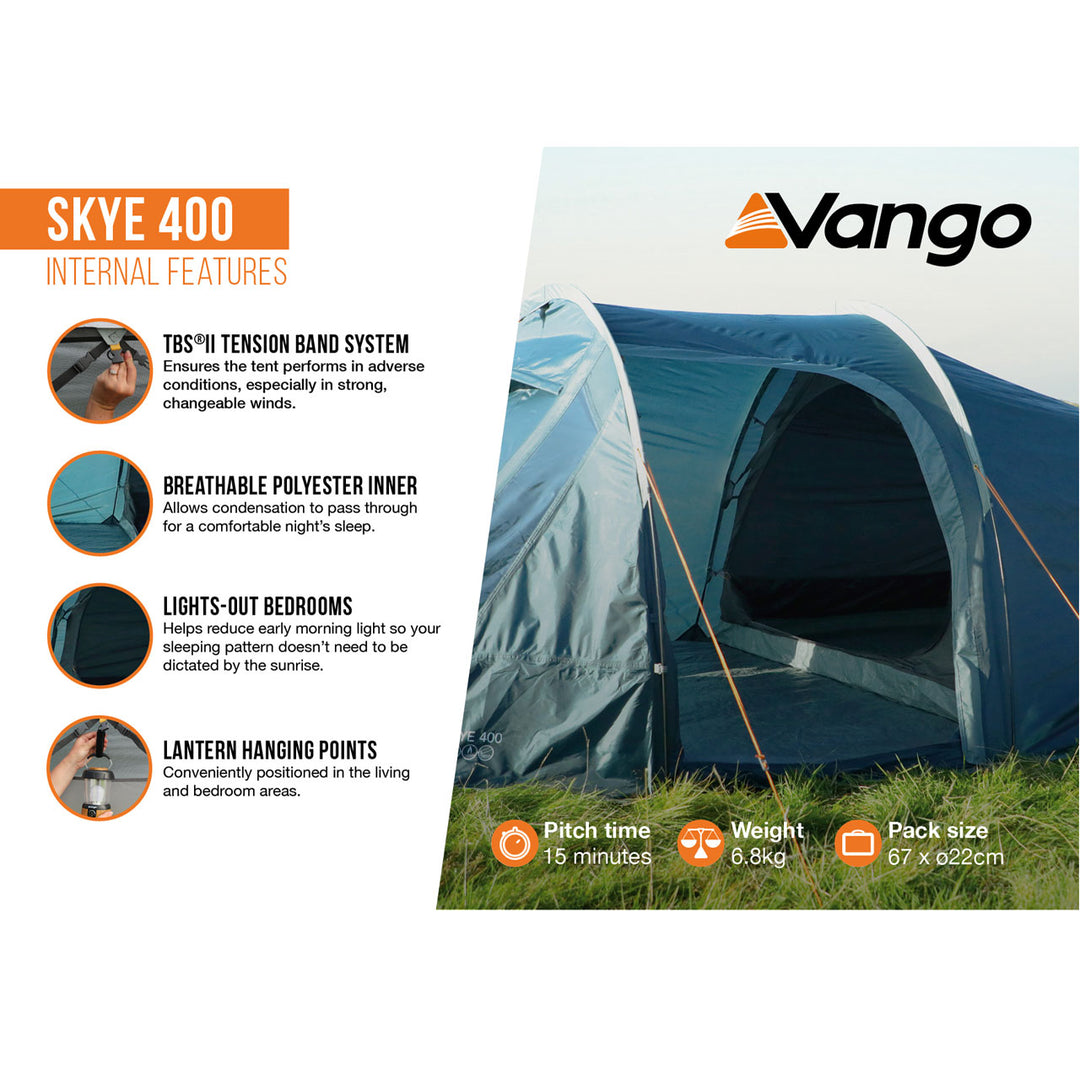 Vango Skye 400 Poled Tent